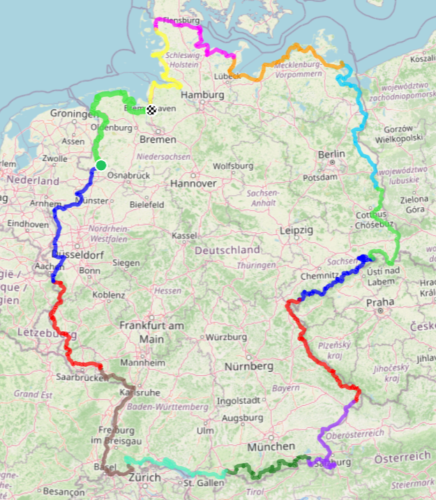 Google Maps Tourbild